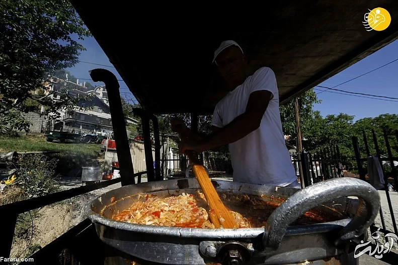 (تصاویر) آرایش متفاوت عروس خانم